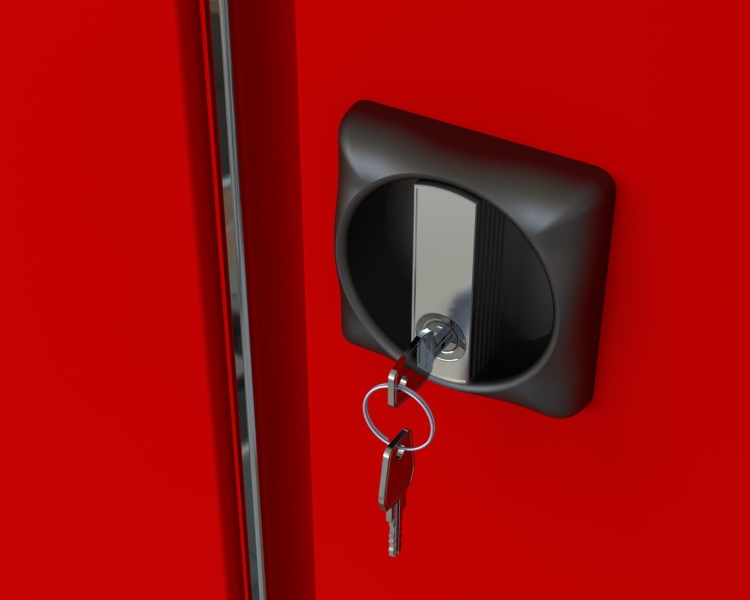 Szafa warsztatowa zamek