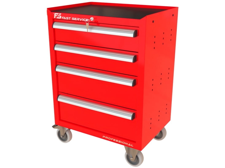 Wózek narzędziowy z 4 szufladami P-223