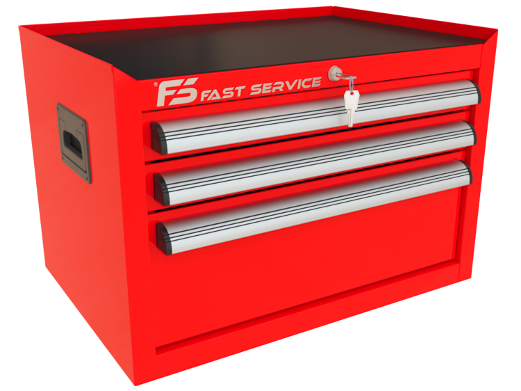 Nadstawka wózka PROFESSIONAL z 3 szufladami PN-153