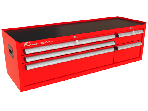 Nadstawka wózka MEGA z 5 szufladami PNM-153-54