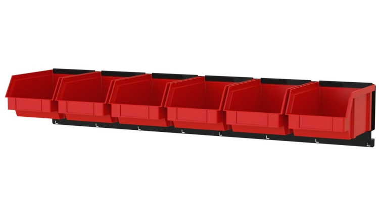 Listwa na 6 pojemników P3  ZW-P3-6