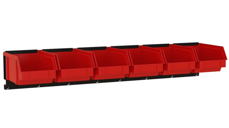 Listwa na 6 pojemników P3  ZW-P3-6