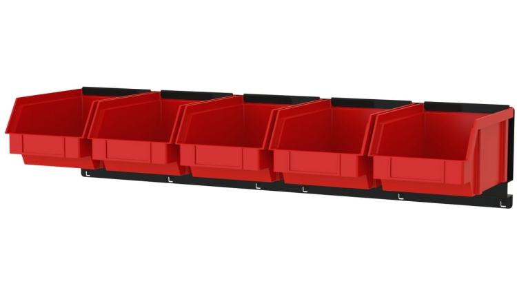 Listwa na 5 pojemników P3  ZW-P3-5