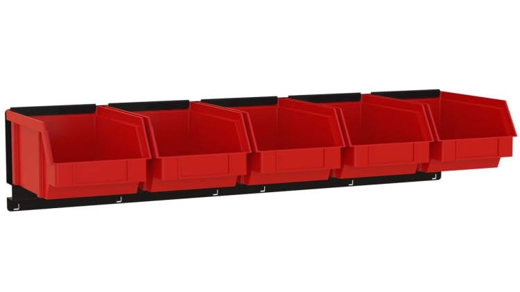 Listwa na 5 pojemników P3  ZW-P3-5