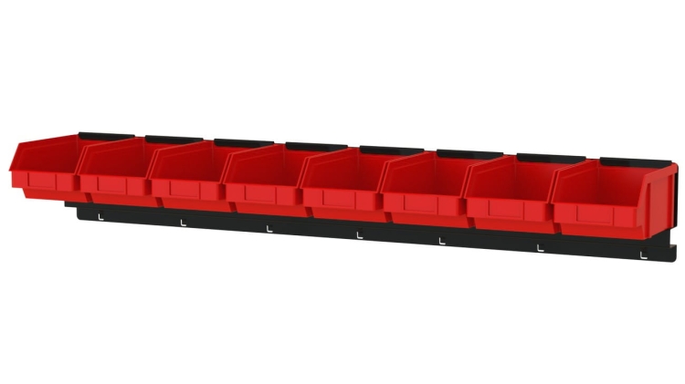 Listwa na 8 pojemników P2  ZW-P2-8