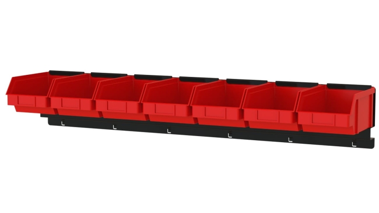 Listwa na 7 pojemników P2  ZW-P2-7