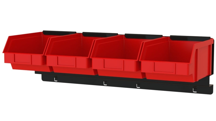 Listwa na 4 pojemniki P2  ZW-P2-4