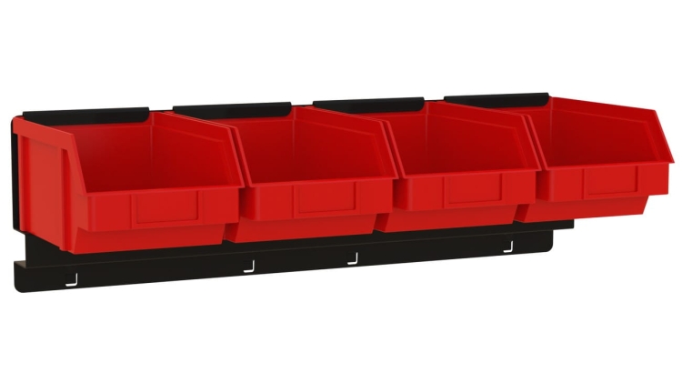 Listwa na 4 pojemniki P2  ZW-P2-4