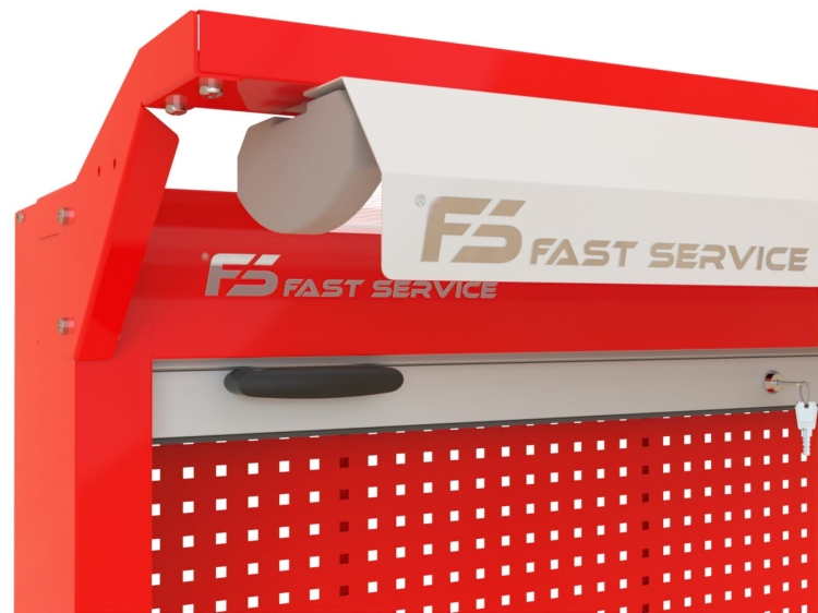 Gablota narzędziowa z żaluzją G140 (oświetlenie)