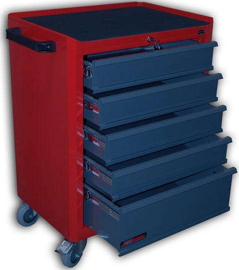 Szafka narzędziowa z 5 szufladami (prowadnice kulkowe) N-1-02-02